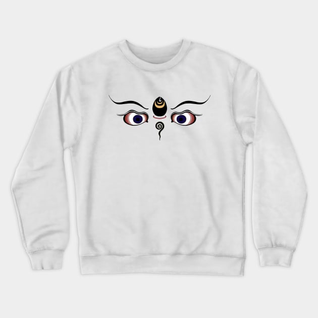 Eye Crewneck Sweatshirt by lungtatattoo